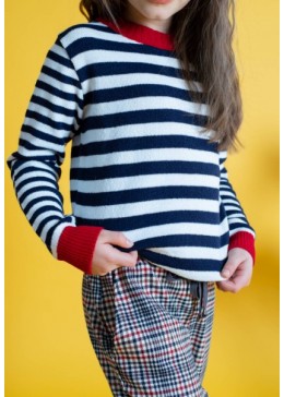 TopHat свитер в полоску для девочки 19123